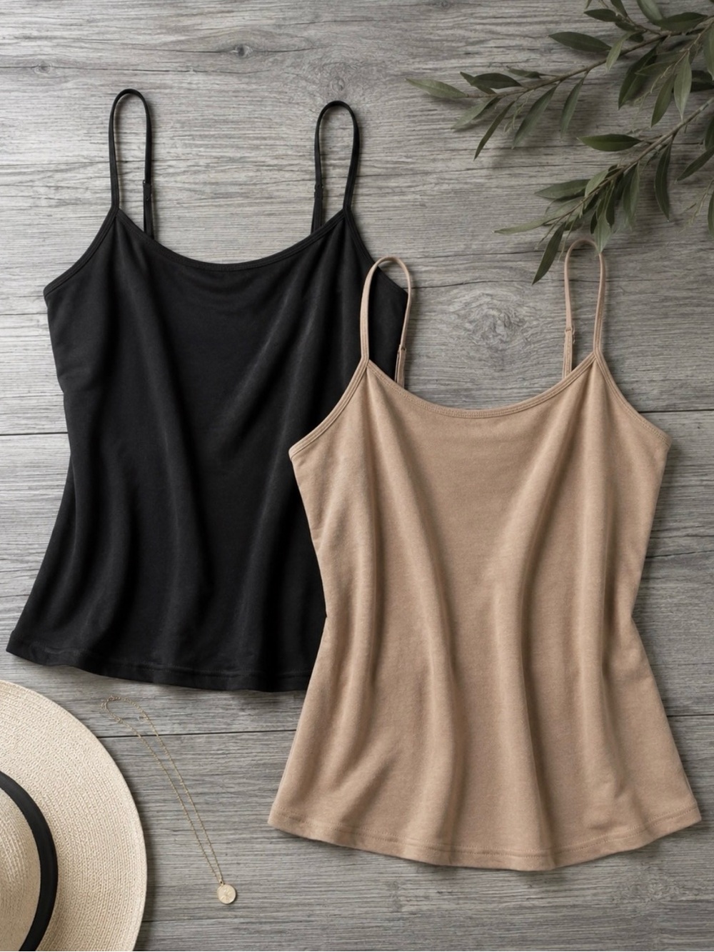 2-Piece Maurices Built-In Bra Cami Bundle | Size Large | Closet Essentials! 🔥